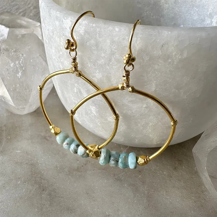 Earrings Samara Hoop Earrings Robindira Unsworth