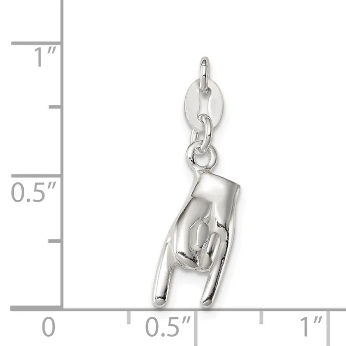 Sterling Silver Good Luck Charm TreasureFineJewelers Rings