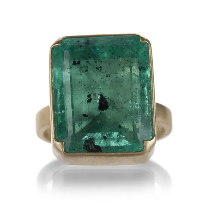 Gabriella Kiss Rings Polonga Colombian Emerald Ring