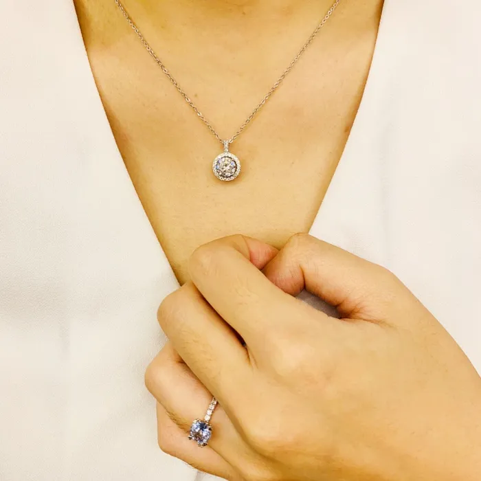 Jacob Rachel Necklaces The Lord is My Rock Pendant Necklace
