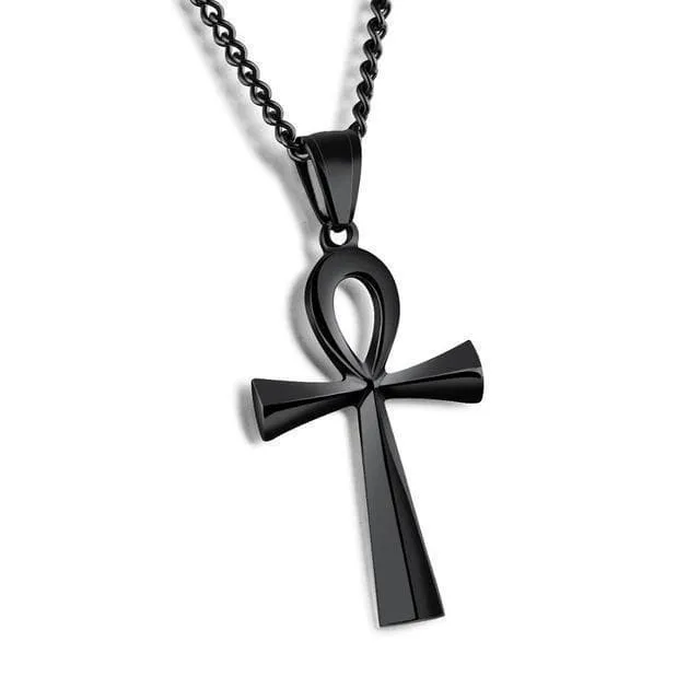 Necklaces Ankh Egyptian Necklace XG Ornaments Store