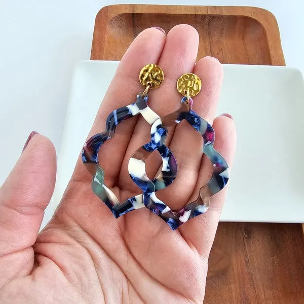 Spiffy Splendid Earrings Talia Earrings Twilight