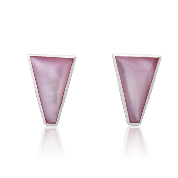 Earrings EMOP1450 Mother of Pearl Inlay Earrings Teeda