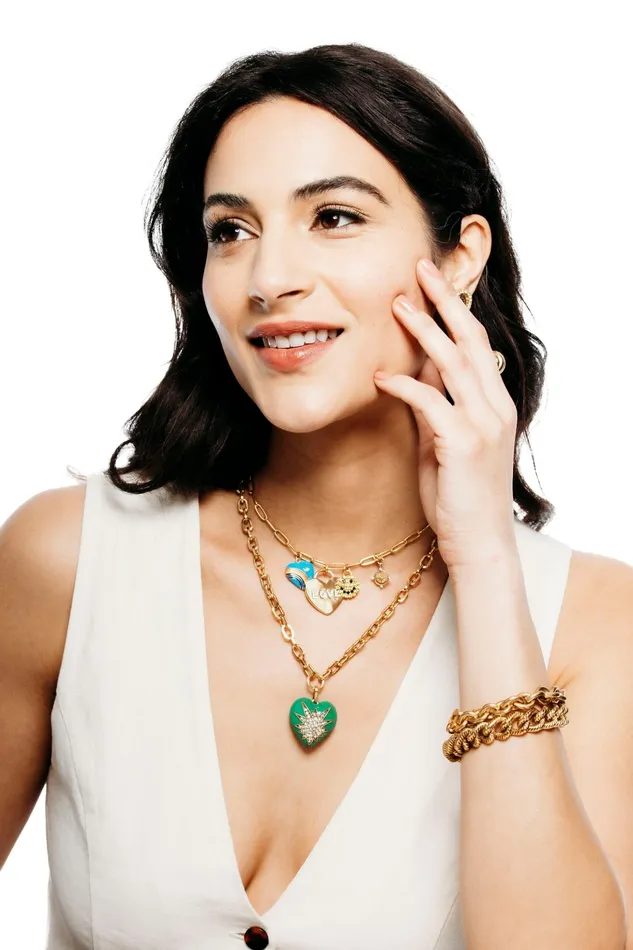Elizabeth Cole Jewelry Necklaces Heart of Tefiti Necklace