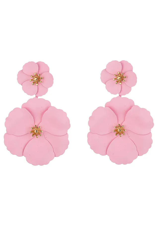 Floral Dangle Earrings Eye Candy LA Earrings