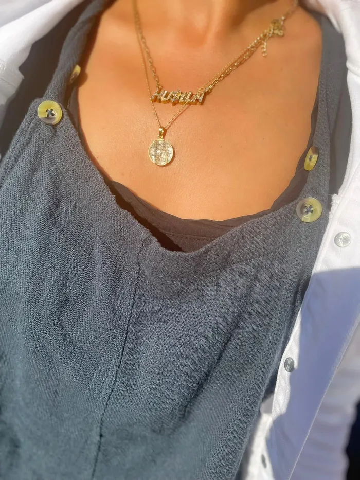 Hustln Gold Vermeil Pendant Necklace Shana Gulati Necklaces