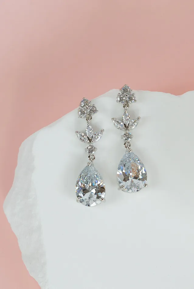 Jay Kay Braids and Bridal Newport Drop Earring Earrings