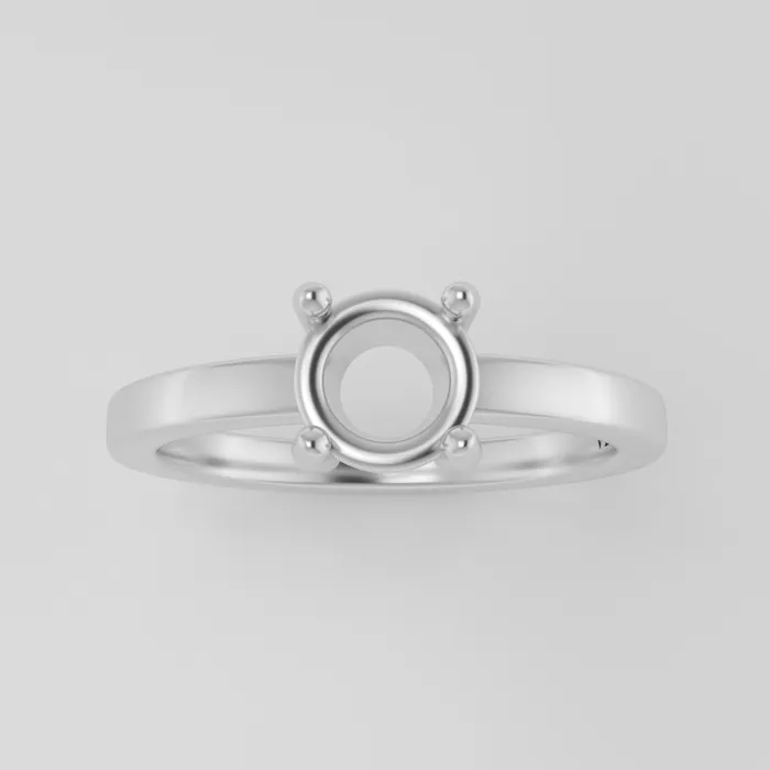 Rings VENVS The Vega 14k White Size 5 Stone RB44 Rainforest Ring Box Custom Engraving 0 Rings VENVS The Vega 14k White Size 5 Stone RB44 Rainforest Ring Box Custom Engraving 0