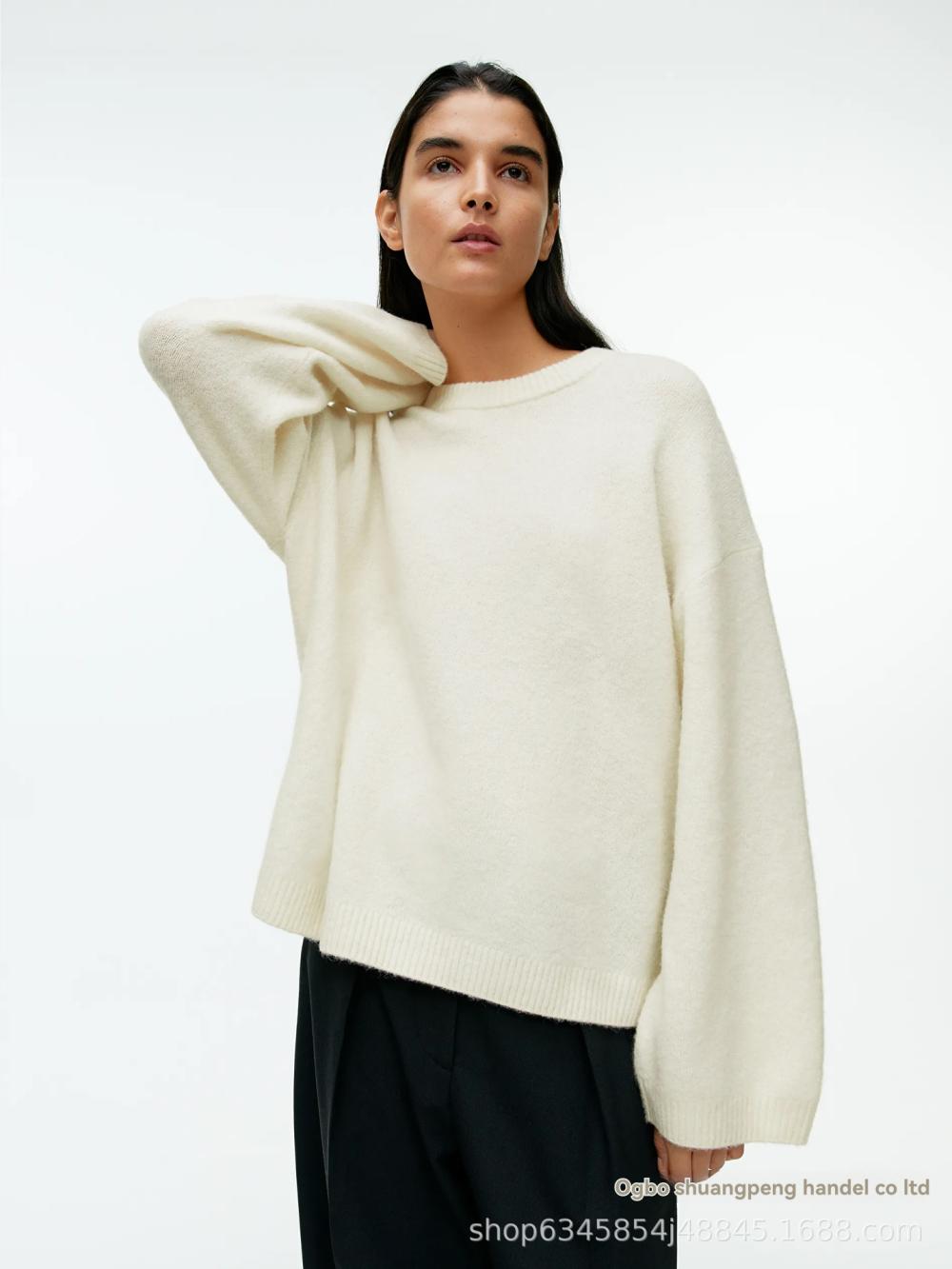 Gensere | Dame  Malene Open Back Pullover Dame Dame