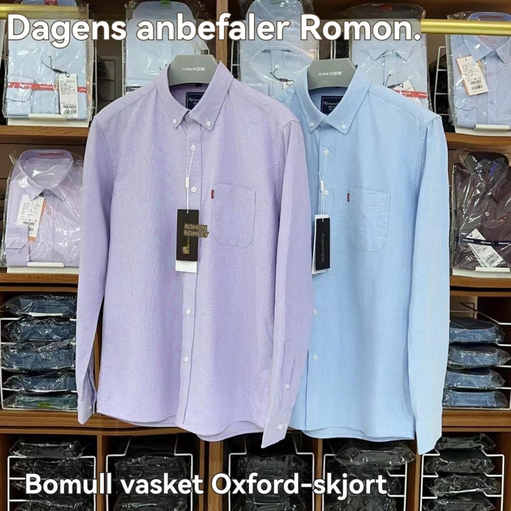 Skjørter | Herre  Casual Stripet Oxford Shirt Herre Herre